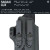 Tenicor SAGAX LUX2 AIWB Holster For SIG SAUER Tenicor SAGAX LUX2 AIWB Holster For SIG SAUER