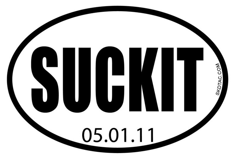 "SUCKIT" Sticker