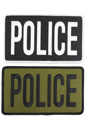 POLICE 6x3 PVC Patch