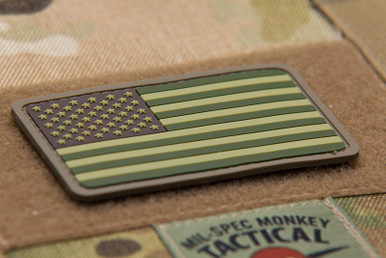 MSM IR Sealed US Flag Patch  左右set