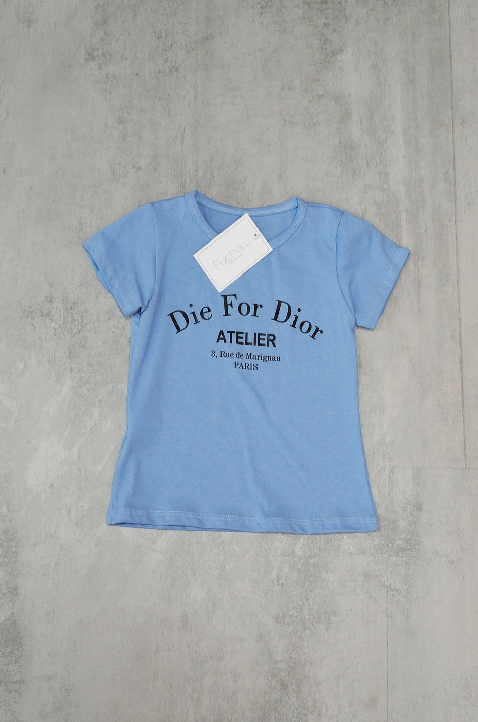 dior t shirt blue writing