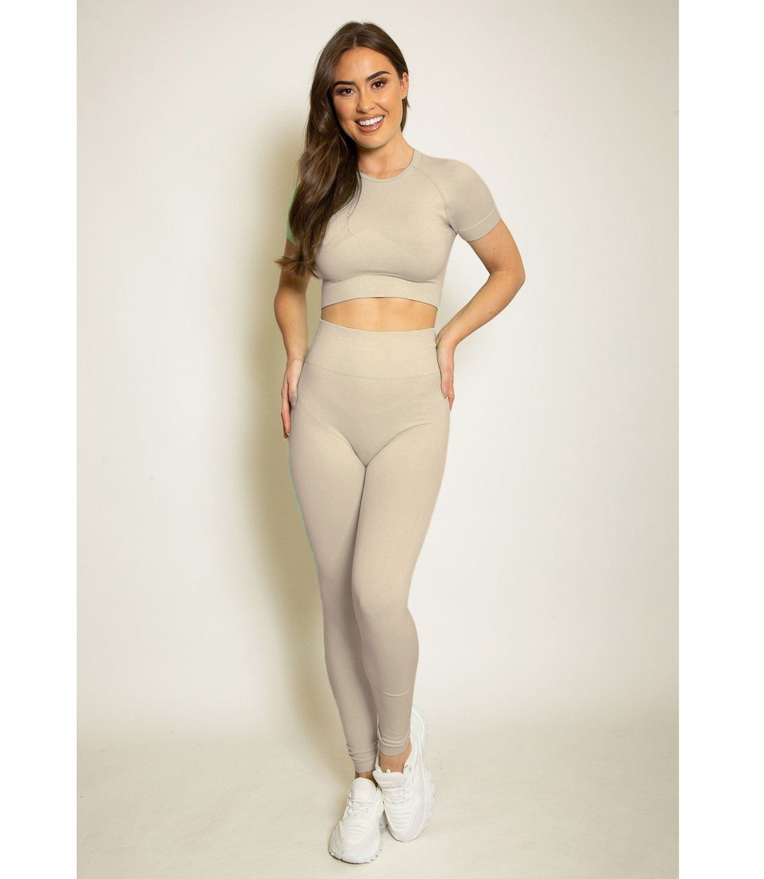 T Shirt Top & Active Leggings Set