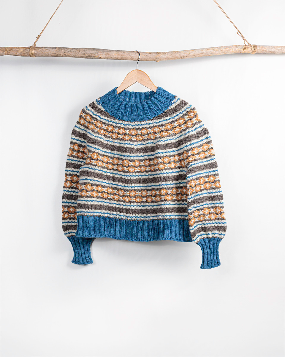 Kathy Colorwork Jumper & Dress Knitting Pattern (PDF)