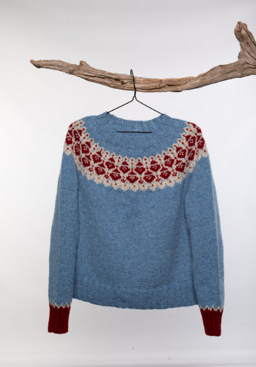 Clodagh Colorwork Sweater Knitting Pattern