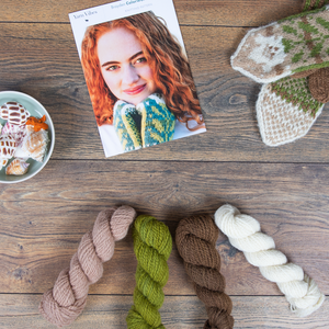 Organic Brayden Mittens Knitting Kit Organic Brayden Mittens Knitting Kit