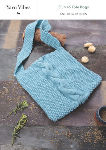 Sonas Tote Bag in Yarn Vibes Aran