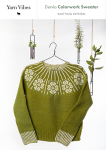 Dervla Colorwork Sweater Knitting Pattern Dervla Colorwork Sweater Knitting Pattern