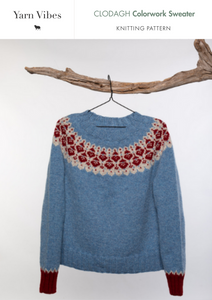 Clodagh Colorwork Sweater Knitting Pattern Clodagh Colorwork Sweater Knitting Pattern