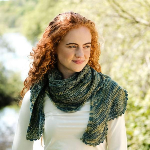 Erin Fishtail Shawl