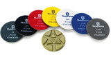 Husqvarna P1240 Series Dry Resin 3 Concrete Polishing Pads