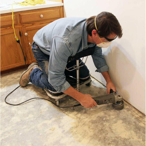 Racatac Kneeling Sitting Creeper with Chest Support, 3" Casters 11904