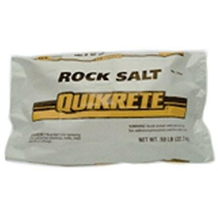 Quikrete Rock Salt 50 Pound Bag