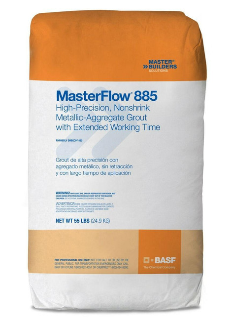 Master Builders MasterFlow 885 Grout, High-Precision Metallic Grout