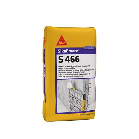  SikaEmaco S 466 – Flowable, Shrinkage-Compensated Micro-Concrete for Structural Repairs (55 lb Bag) (Formerly MasterEmaco S 466) 