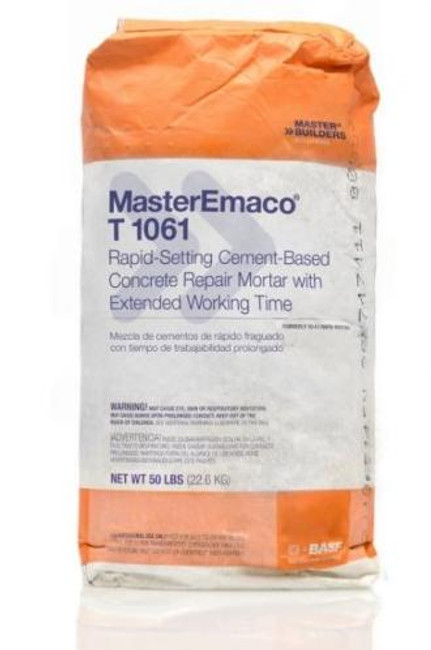 Master Builders MasterEmaco T 1061, Rapid Setting Horizontal Concrete Repair Mortar