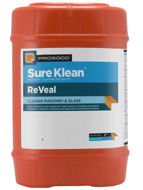 Prosoco ReVeal, Carbon Stain Remover for Masonry