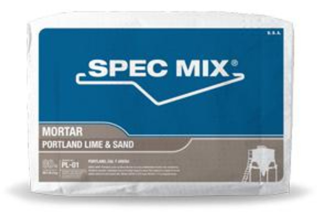 Spec Mix Portland Lime and Sand Preblended Masonry Mortar, Type N, M, S 