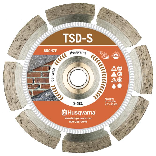Husqvarna TSD-S Dri Disc Hand Grinder Diamond Blade | Chas. E. Phipps