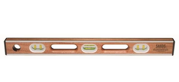 Kraft Tool Sands Professional Stainless Steel Bound Mahogany Levels