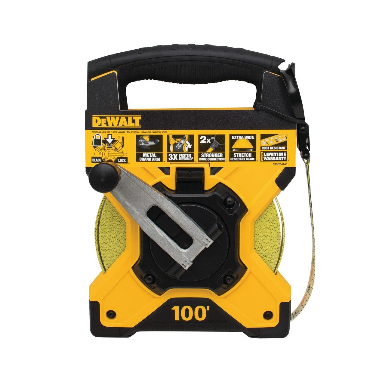 Dewalt 100 ft tape shop measure