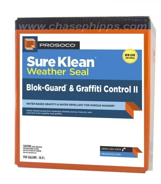 Prosoco Sure Klean Weather Seal Blok-Guard & Graffiti Control II 5