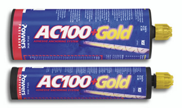 AC100+ Gold adhesive anchoring system