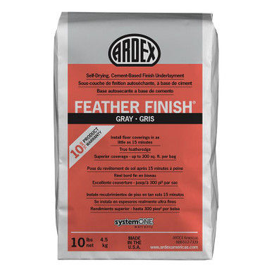 Ardex Feather Finish Gray 10 lb Bag | Chas. E. Phipps
