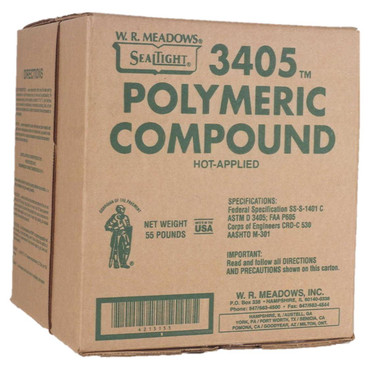 RCクリーム WR Meadows 3405 Hot Applied Polymeric Sealant 55lb Carton