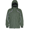 3-in-1 Zip-in ThermoMAXX® Berber Fleece Lined Parka - Martini Green | Viking Outwear