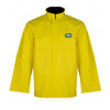 Jacket with Vented Back, Corduroy Collar - Yellow | Viking Outwear