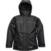 Hooded Jacket, Waterproof Pocket and Pit Zips, Multi Vented - Black | Viking Outwear