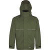 Hooded Jacket, Zip Slash Pockets - Green | Viking Outwear