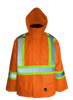 ThermoMAXX® Insulated Jacket w/ Detachable Insulated Hood - Fluorescent Orange  | Viking Outwears