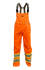 ThermoMAXX® Insulated Safety Pants w/Detachable Bib - Fluorescent Orange  | Viking Outwears