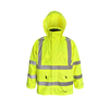 D6329JG Shell w/ Inner Fleece Jacket - Fluorescent Green  | Viking Outwears