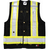 FR Surveyor Safety Vest, D-Ring Access, 11 Pockets - Black  | Viking Outwears