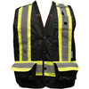 Surveyor Safety Vest, Full Featured, 13 Pockets - Black  | Viking Outwears