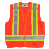 Tall Safety Vest - 6 Pockets, D-Ring Access - Fluorescent Orange | Viking Outwear