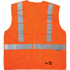 FR Safety Vest, D-Ring Access - Fluorescent Orange | Viking Outwear