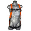 Norguard polyester harness w/ pass-thru legs & back d-ring | Back D-ring