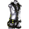 Padded Fall Arrest Harness w/ Front D-Ring, Back D-Rings | Fully adj shoulder |