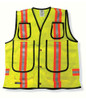Supervisor Safety Vest With Full Mesh Back (Yellow) | Big K Clothing