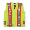 Hi Vis Yellow Tecasafe Supervisor Safety Vest | Big K Clothing