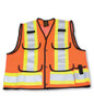 Orange Poly/Cotton Supervisor Safety Vest | Big K Clothing