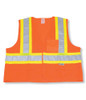 Polyester Orange Safety Vest | Big K Clothing