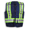 Hi-Vis Polyester Surveyor Safety Vest | Big K (Multiple Color Options)