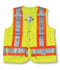 Hi-Vis Polyester Surveyor Safety Vest - CSA - Big K - BK402_LIME