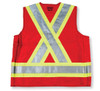 Hi-Vis Polyester Surveyor Safety Vest - CSA - Big K - BK402_BACK