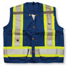 Hi-Vis Polyester Surveyor Safety Vest - CSA - Big K - BK402_Royal Blue