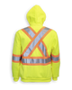 Hi-Vis 100% Poly Zip-Up Safety Hoodie | Big K